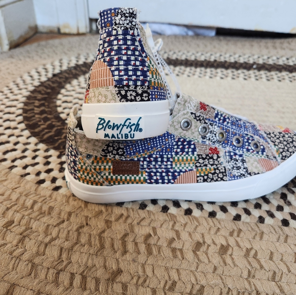 Blowfish Patchwork Play Slip-On Sneakers - Picture 7 of 12